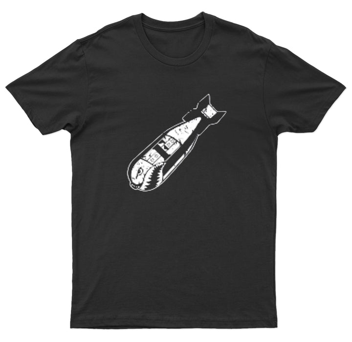 F BOMB SKULL T SHIRT