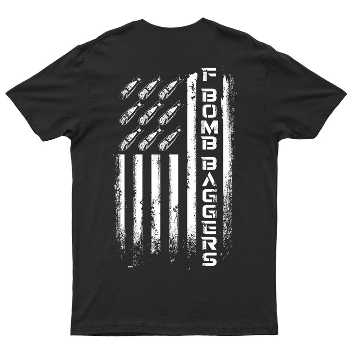 F BOMB PATRIOT FLAG T SHIRT