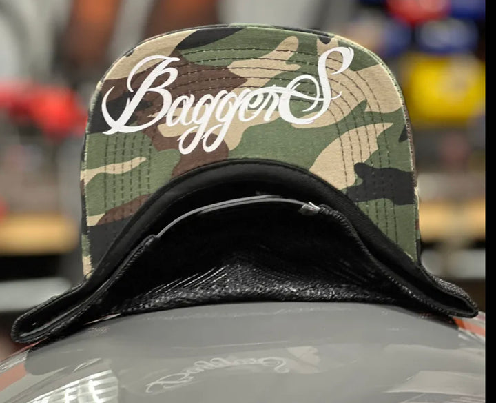F BOMB CAMO TRUCKER HAT