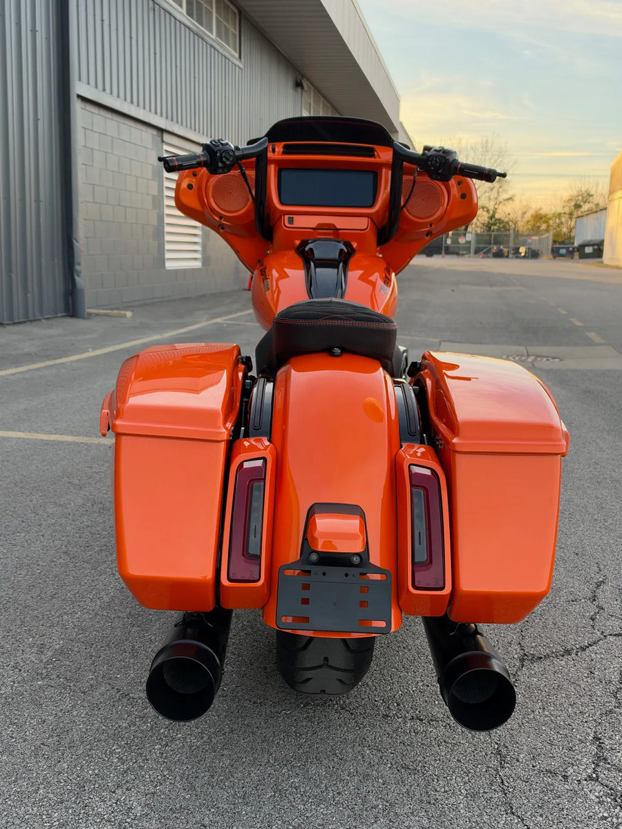 INFERNO from behind, sitting low on the Full Fast Dirty Air ride