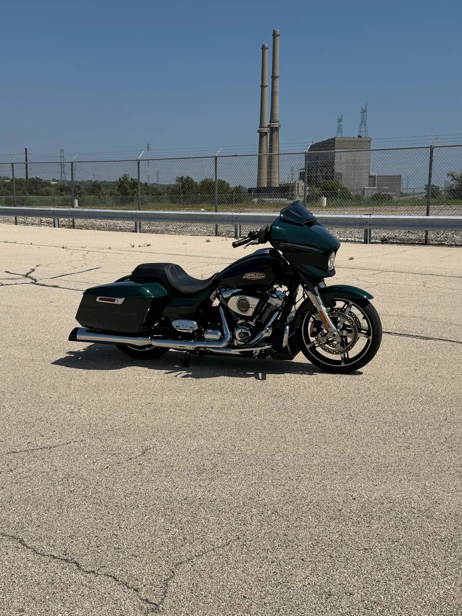 SWITCH - 2024 Harley-Davidson Street Glide, full side profile, wide