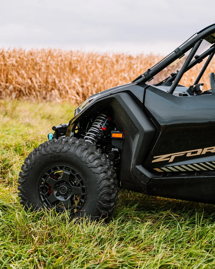 The black 2026 CFMOTO ZFORCE Z10-4 prize unit, photo 3 of 12