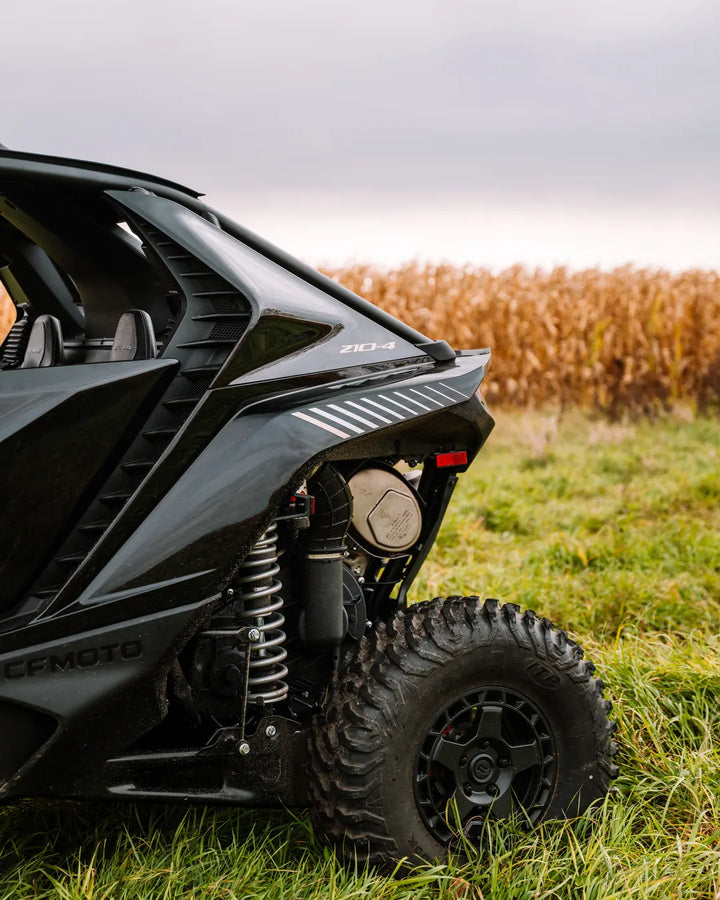 The black 2026 CFMOTO ZFORCE Z10-4 prize unit, photo 6 of 12