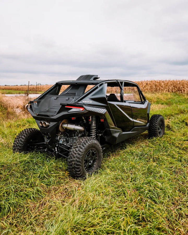 The black 2026 CFMOTO ZFORCE Z10-4 prize unit, photo 7 of 12