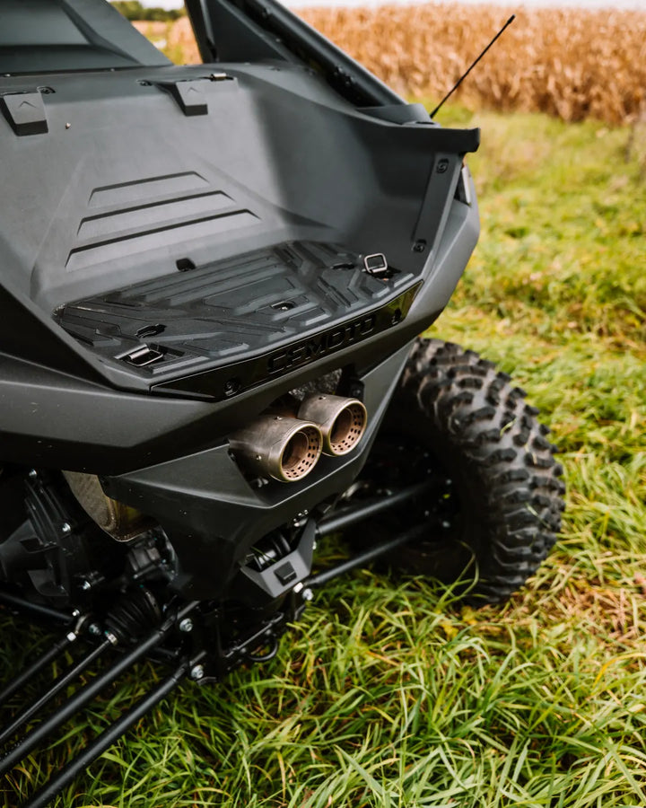 The black 2026 CFMOTO ZFORCE Z10-4 prize unit, photo 8 of 12