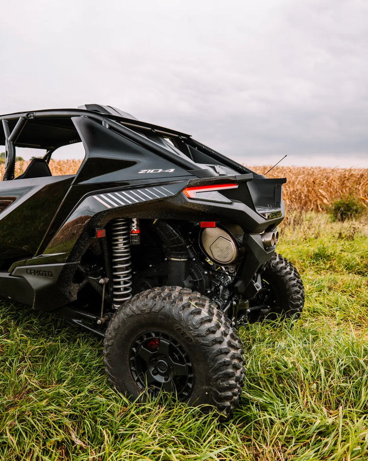 The black 2026 CFMOTO ZFORCE Z10-4 prize unit, photo 10 of 12
